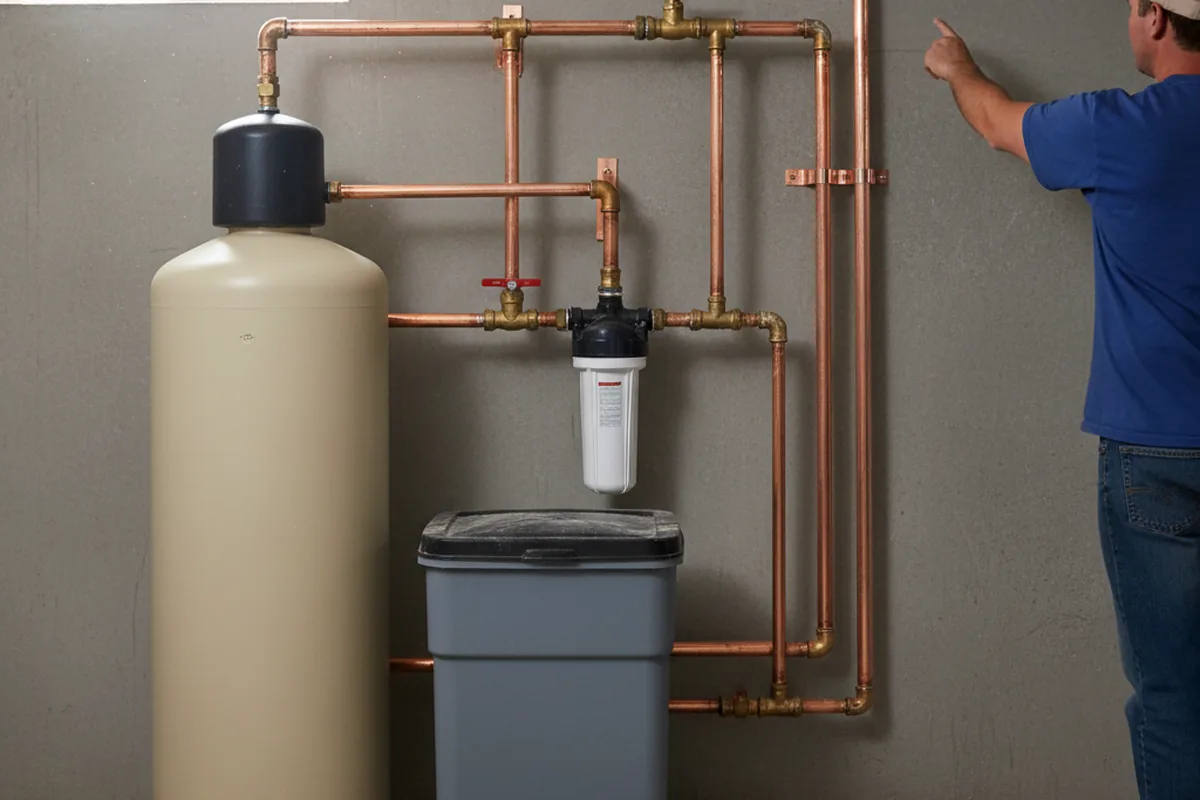 Whole-house water treatment system installed in Peach Bottom